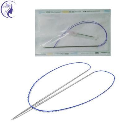 High Quality Suture V Line Face Lift 3D 4D Mono Thread Pdo with Needle