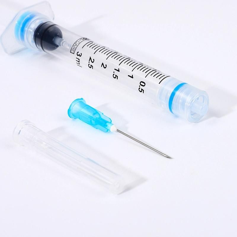 Cheap Price Plastic Medical Auto Disable Syringe with Needle