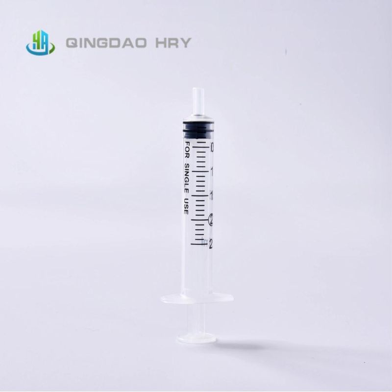 2.5ml Disposable Syringe Luer Slip Without Needle Factory with FDA 510K CE&ISO Improved for Vaccine Stock Products and Fast Delivery