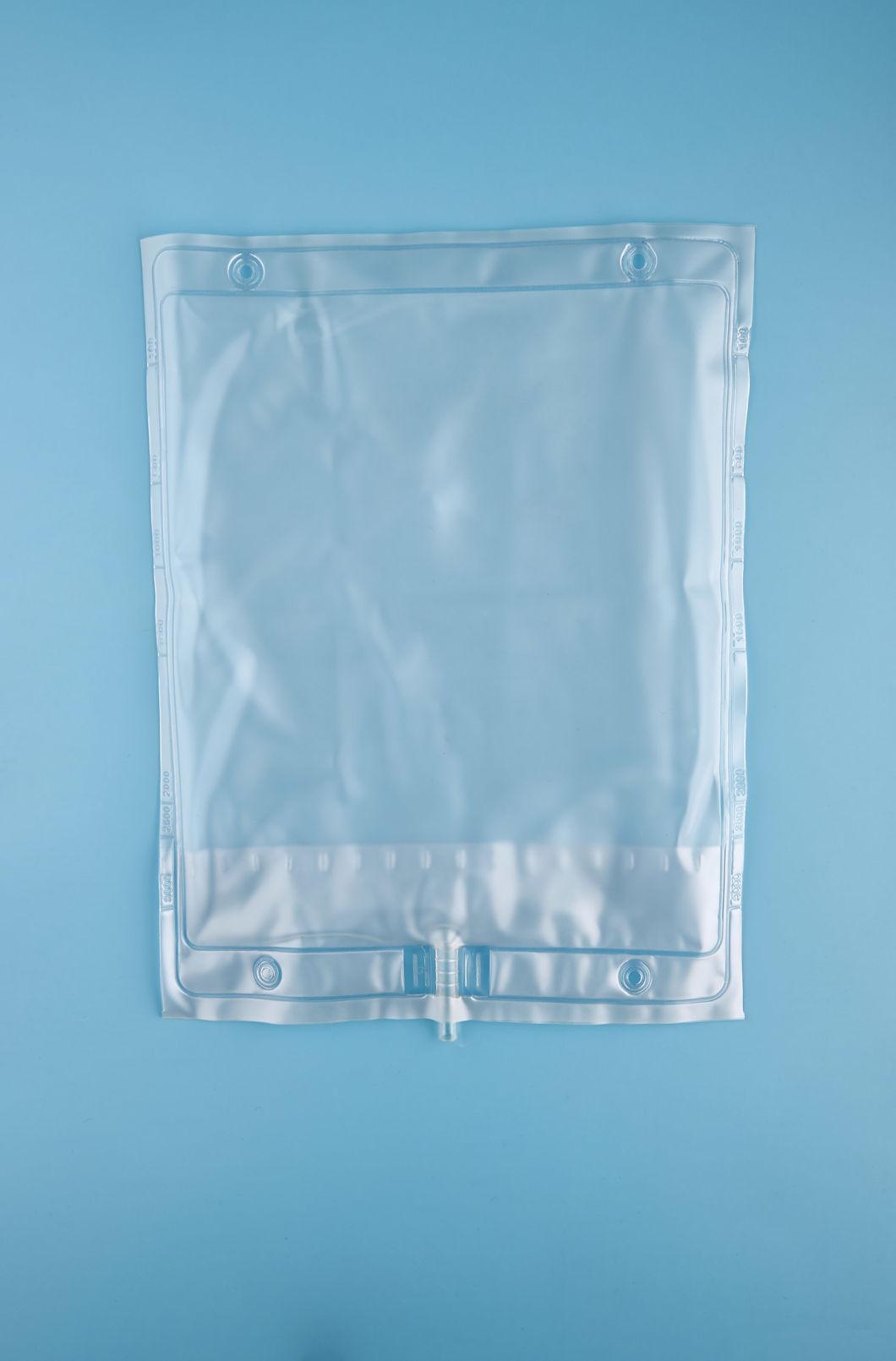 1000ml 1500ml 2000ml Good Quality Medical Urine Drainage Bag with Free Needle Sampling Port and Tube Clamp