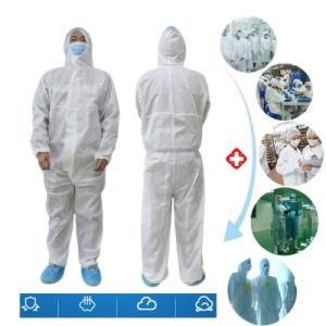 Disposable Clothes Waterproof Oil-Resistant Protective Coverall
