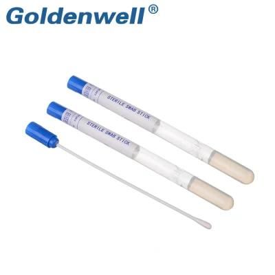 High Quality Medical Sterile Female Transport Sampling Swab