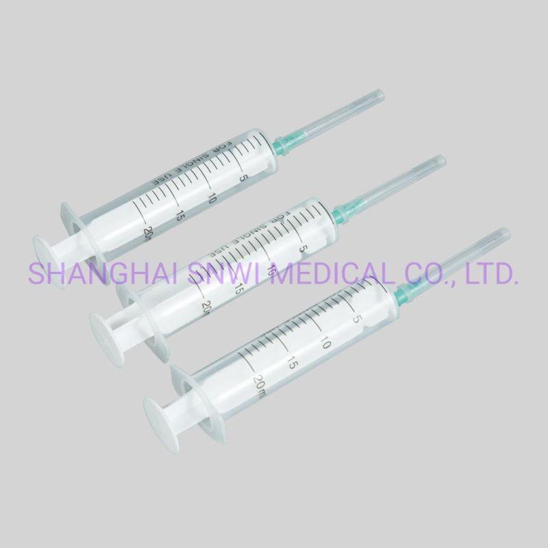 High Standard Medical Product Disposable Syringe for Single Use