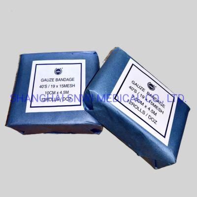 Sterile Medical Cotton Gauze Bandage