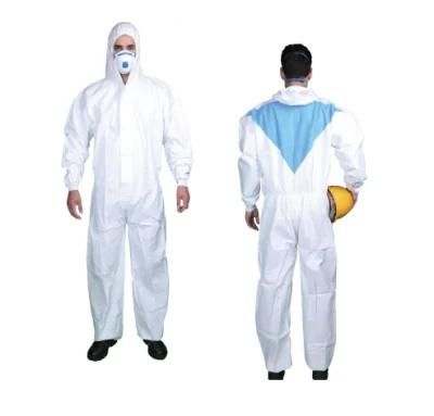 Disposable Protective Painter Suit Coverall for Chemical Factory Use