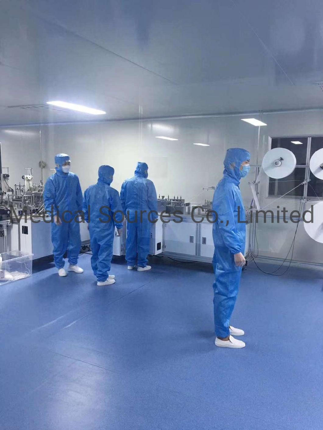 Surgical/Hospital/Medical/Protective/Safety/Nonwoven Face Mask with ISO Certificate