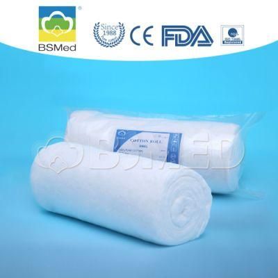 100% Bleached Cotton Wool Roll Medical Supplies Disposable Medicals Products