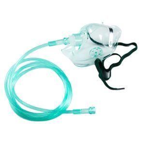 Disposable Oxygen Mask with Tubing Size L Adult Standard