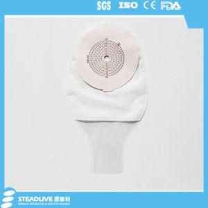 Transparent Film One Piece Type Ostomy Bag with Odor Filter (SKU101070)