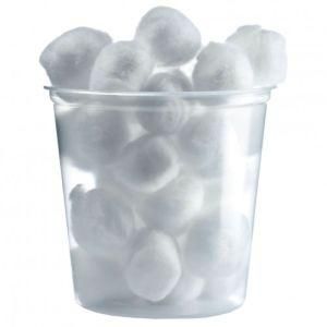 Absorbent Medical Synthetic Dental Colored Wool Cotton Ball