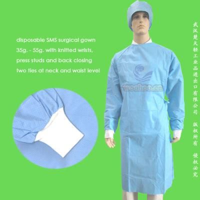 Disposable SMS Surgical Gown