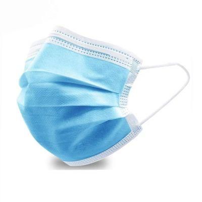 Hot Selling ASTM Level Dust Disposable 3ply Medical Nonwoven Fabric Face Mask