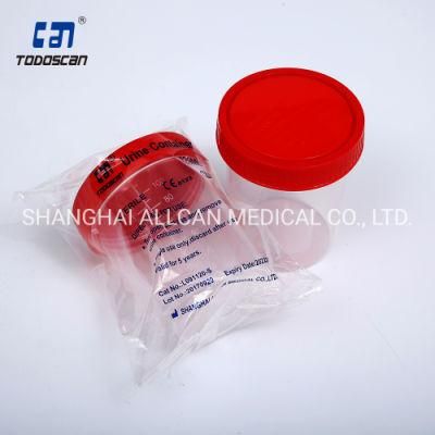Disposable Plastic Medical Patient Test Sample Cup 120ml