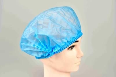 Approved CE Mdr Disposable Medical Use Nurse Cap Breathable Soft Non-Woven Mob Cap