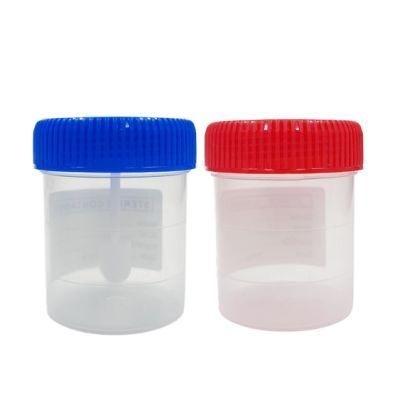 40ml Wholesale Price Specimen Cup Stool Urine Sample Collection Container