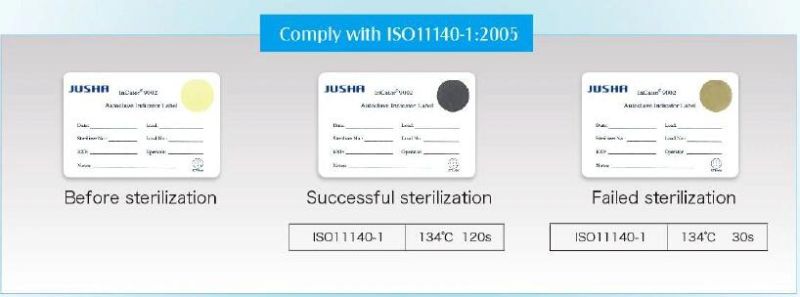 Autoclave Indicator Label CE Approved