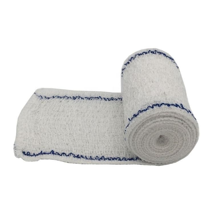 Medical 100% Cotton Crepe Bandage with Different Sizes