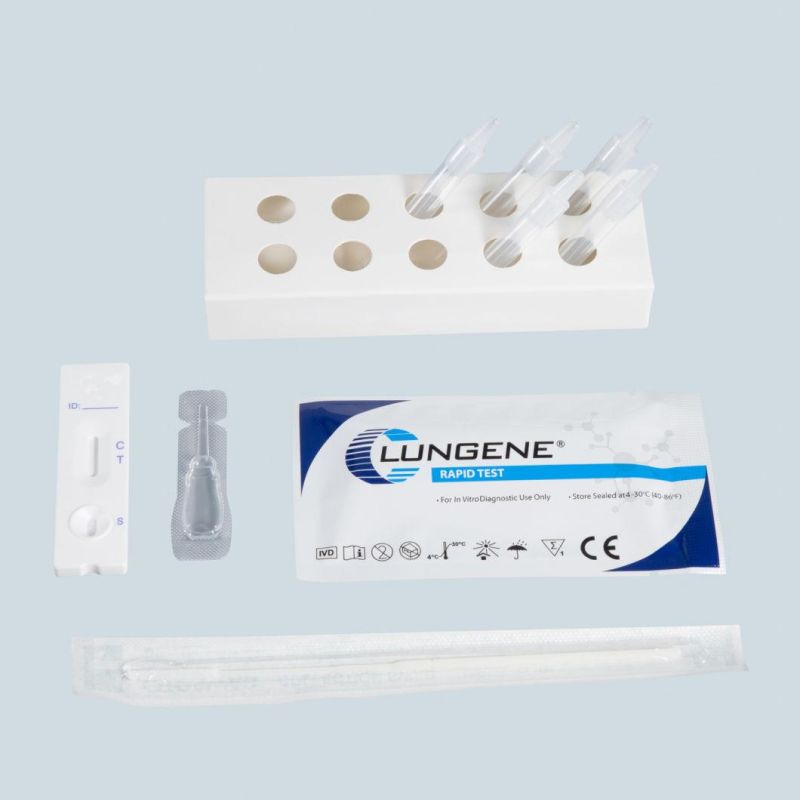 Lungene Antigen Rapid Test Cassette (swab) Test Kit
