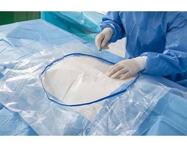 Cesarean Surgical Drape C-Section Surgical Adhesive Drapes Sterile Cesarean Section Surgical Drape with Pouch