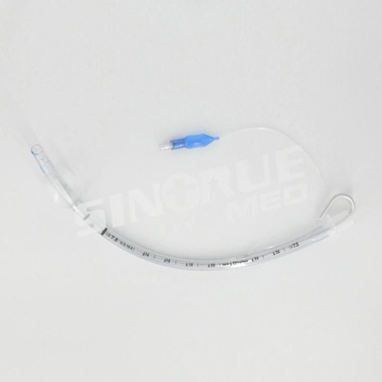 Hospital 3.0mm-10.0mm Disposable Medical Endotracheal Tube with Pre-Loaded Stylet