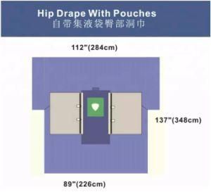 High Quality Factory Medical Hip Drape Surgical Drape Set