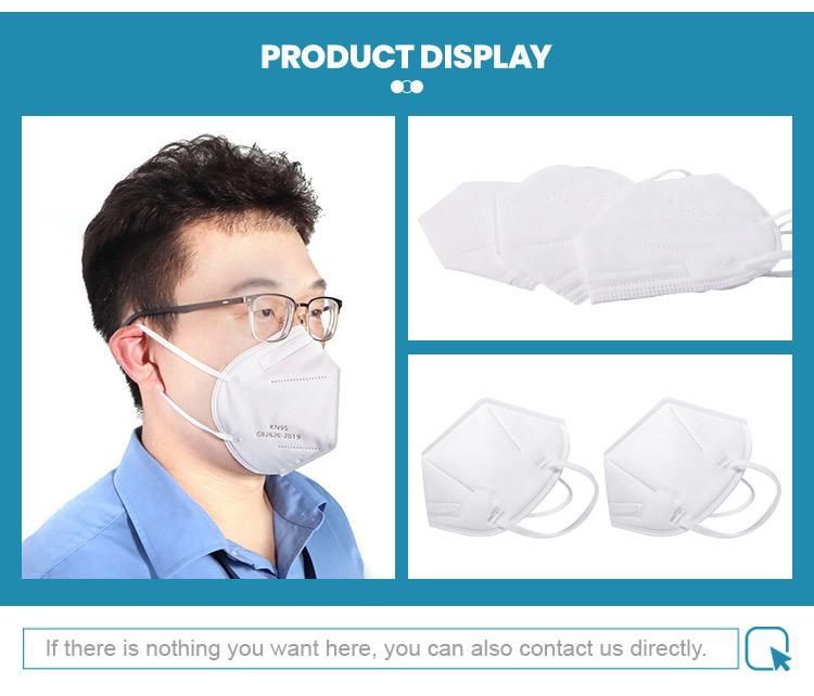 Disposable Protective 5 Layers Earloop Breathable Face Mask KN95