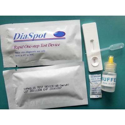 Alps Family Use Antigen Kit Rapid Diagnostic Disposal Malarial Card Malaria P. F. Test