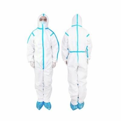 Medical Supply Wear Surgical Gown Scrub Suits Disposable Protective Safety Coverall in China