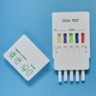 High Sensitivity Disposable Drug of Abuse Tests with CE and FDA Certificate Cassette