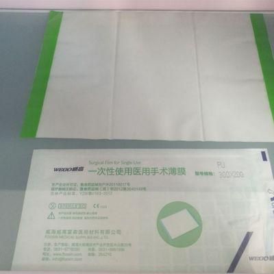 Medical Wound Waterproof Transparent Film Dressing for Single Use
