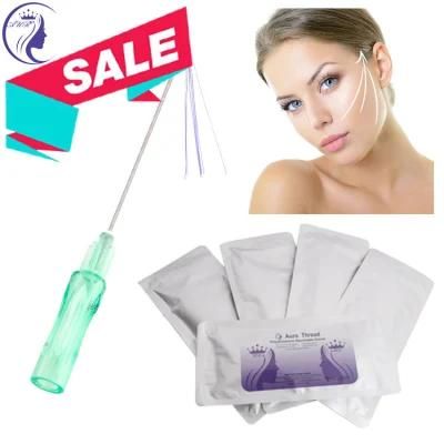 Suture Lifting Treatment Anti-Aging Material Surgery Pdo Twin Thread with Blunt Cannula