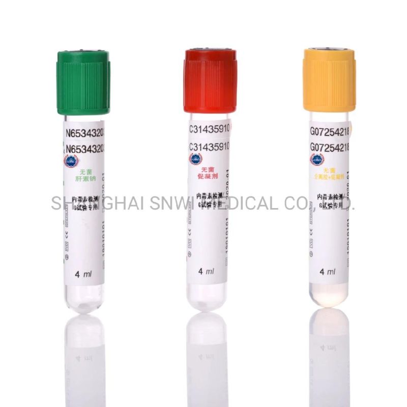 Medical Non Vacuum Blood Collection Tube