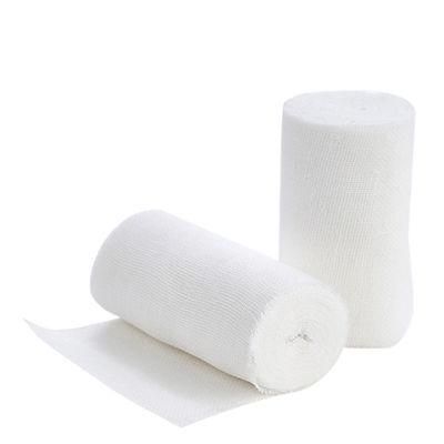 Factory Direct Bleached Medical Cotton Gauze Roll Manufacturer ISO13485