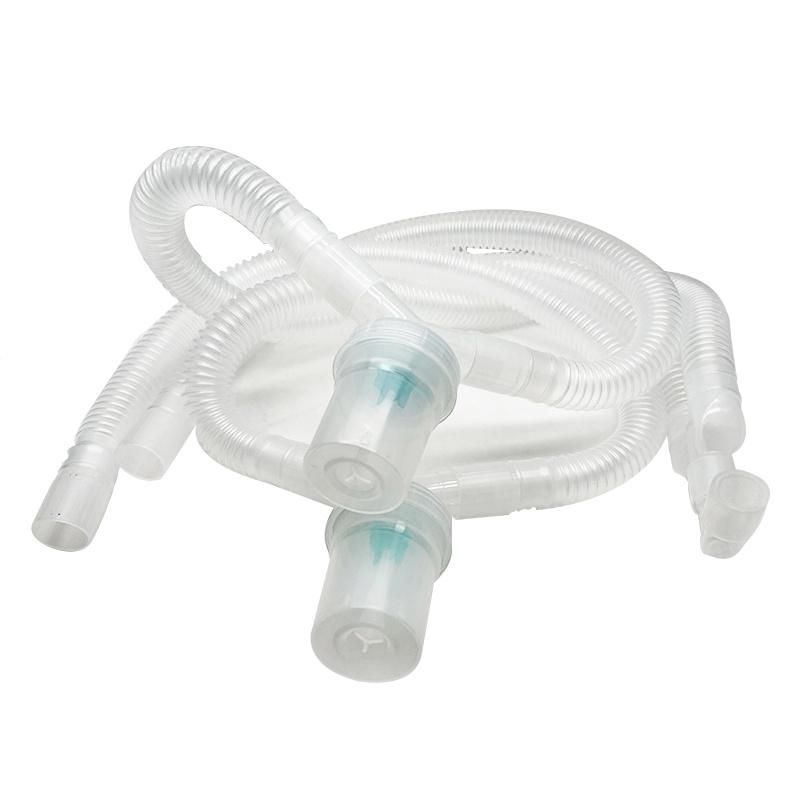 Disposable Medical Smoothbore Y-Piece Cup Anesthesia Breathing Circuit Water Trap Circuit
