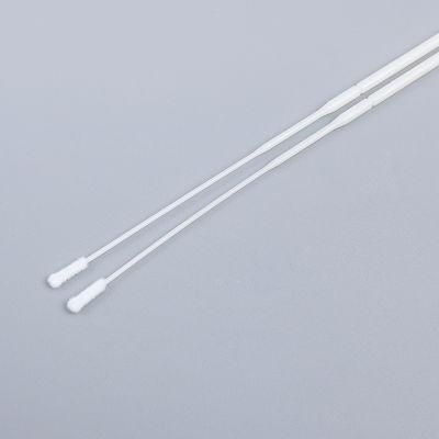 15cm/8cm Breakpoint Specimen Collection Medical Flocked Swabs Sterile Nasopharyngeal Individual Packing