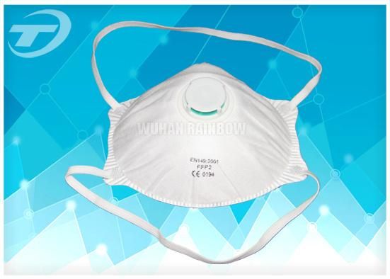 Wind/Sand/Soot/Pm2.5/Filter N95/KN95/FFP1/Respirator FFP2 Face Mask with Valve Non Woven Fabric Disposable Anti Air Pollution Dust Mask