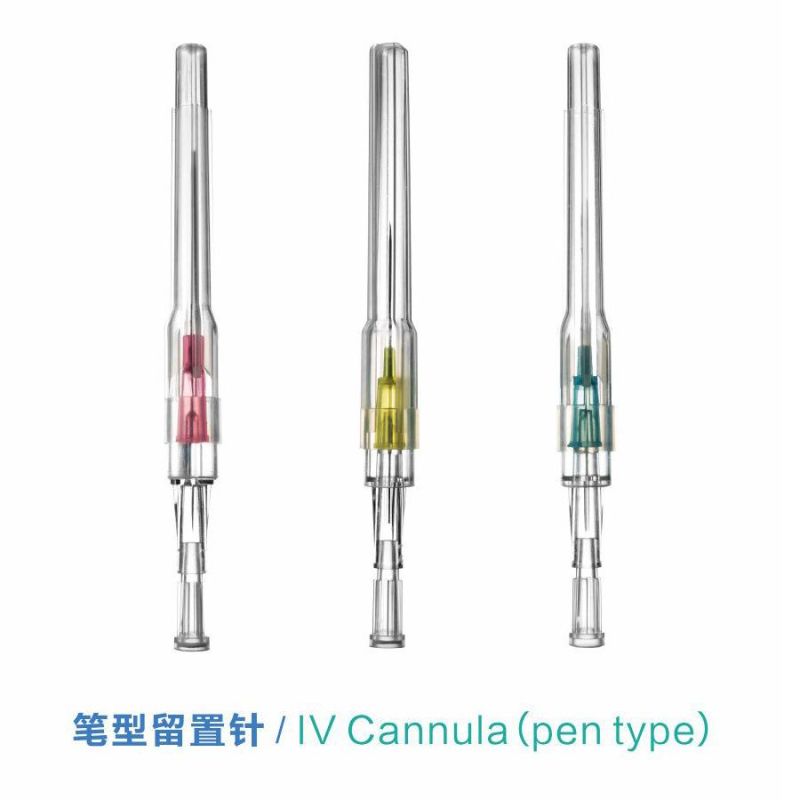 Different Colors of Disposable Medical IV Cannulas