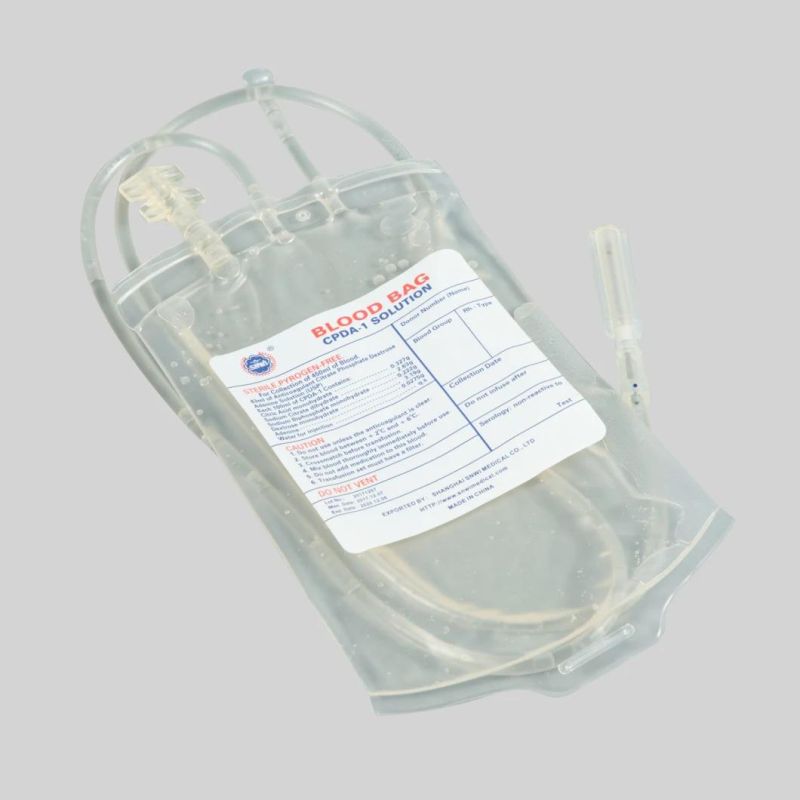 Disposable Surgical Medical Supply 250ml/350ml/450ml/500ml Blood Collection Bag, Blood Bag Used in Hospital