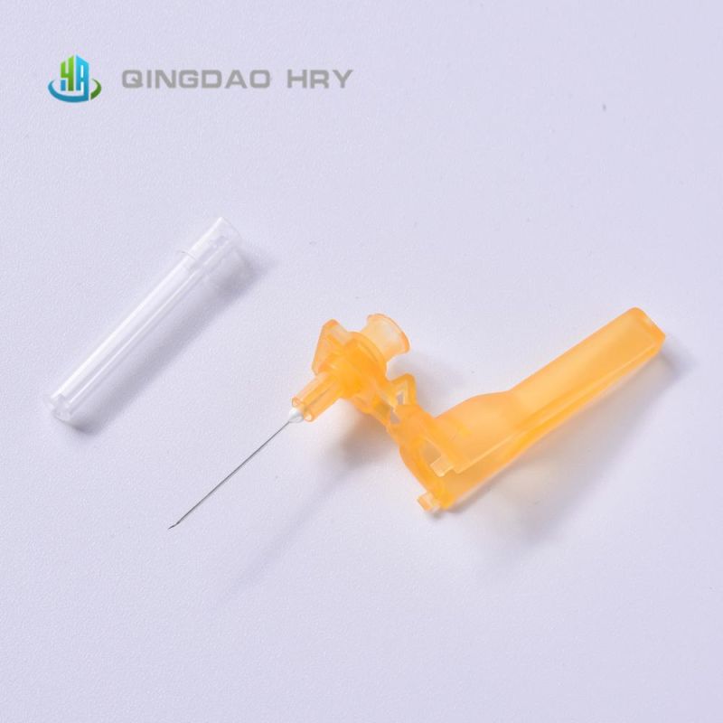 Different Sizes Safety Stainless Hypodermic Safety Needle Syringe Needle with CE ISO FDA &510K Fast Delivery