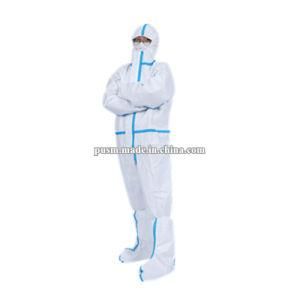 Ce Disposable Full Body for Hospital Medical Gown Clothing Protection Coverall Safety Suit
