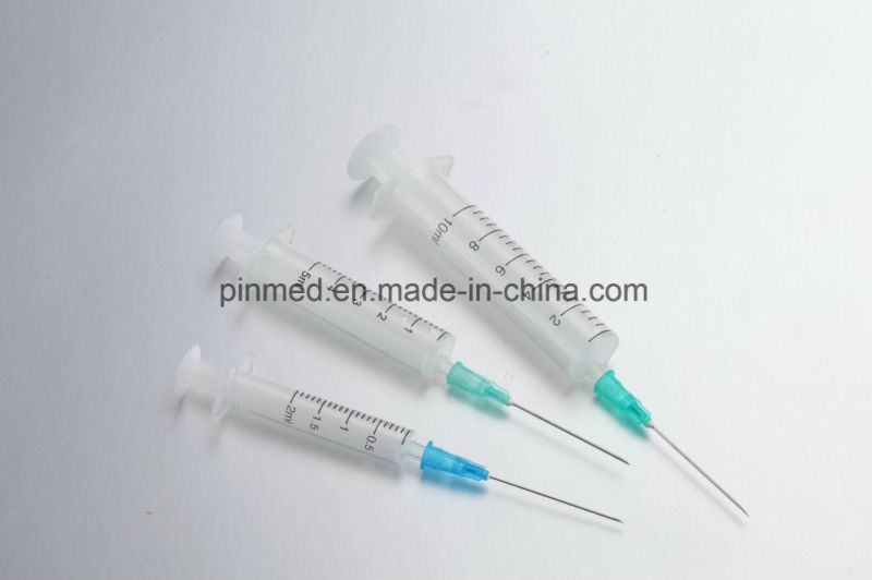 Pinmed 2 Part Disposable Syringe with Needle