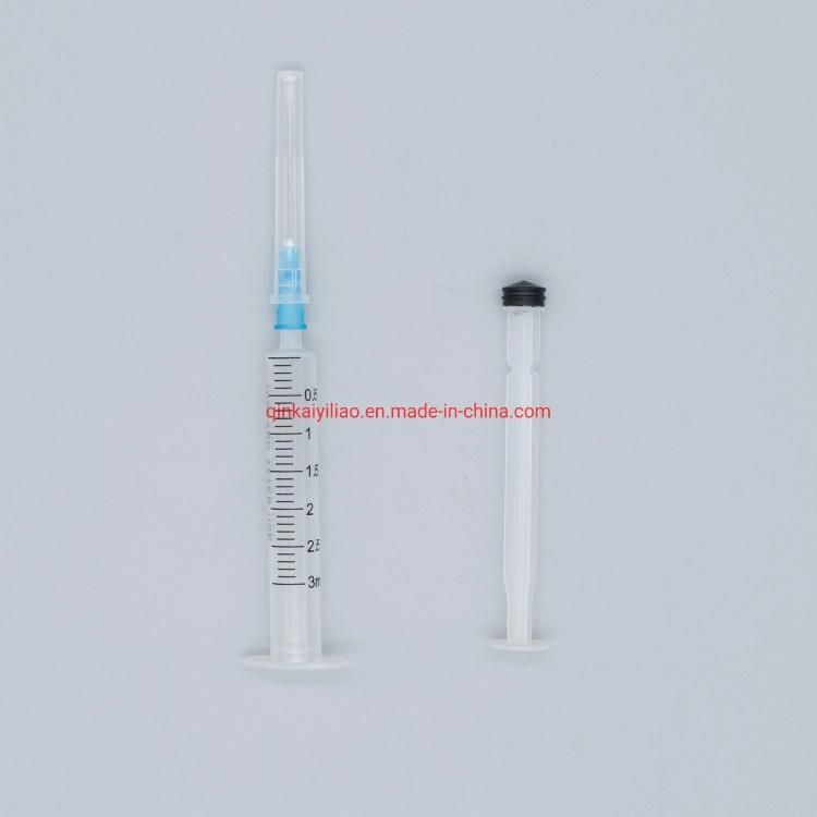 Super Quality Disposable Syringe with Needle FDA 510K Registered