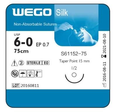 Wego Good Quality Silk Sutures