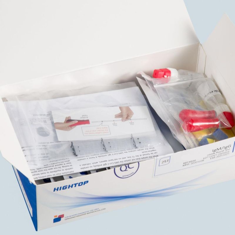 Hightop Antibody Self Testing Kit Rapid Diagnostic Test Kit for Home Use