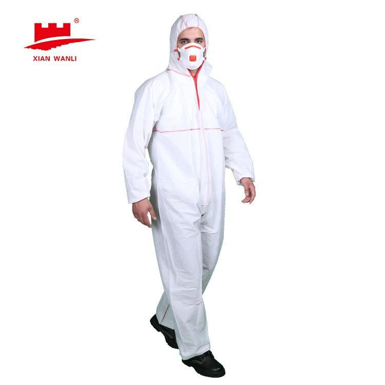 Disposable Protection Non-Sterile Clothing Factory Safety Coverall with Competitive Price