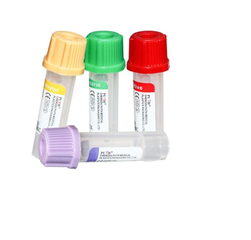 Non-Vacuum Blood Collection Tube (GEL&ACTIVATOR) Approved with CE&ISO 13458