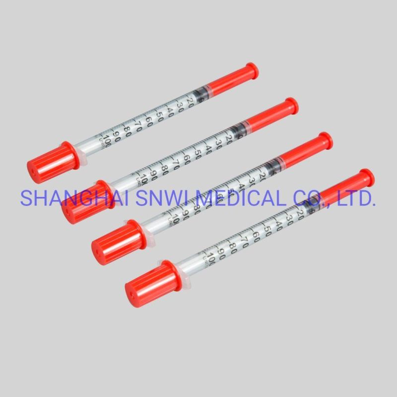 2 or 3 Parts Plastic Syringe and ISO13485