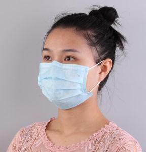 PPE for Factory Stock Ce Disposable 3ply Medical Surgical Respirator Facial Mask Waterproof Safety Protective Face Mask