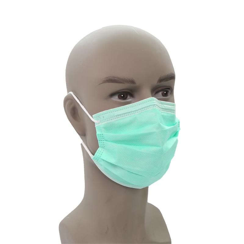 Disposable Protective Face Mask with ISO13485 Registration for Health and Surgery