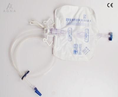 Medical Instrument Adult Disposable Medical Urine Collection Drainage Bags CE/FDA/ISO